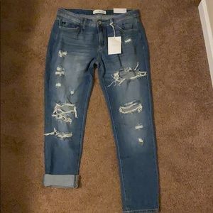Kancan Crawford Boyfriend Denim